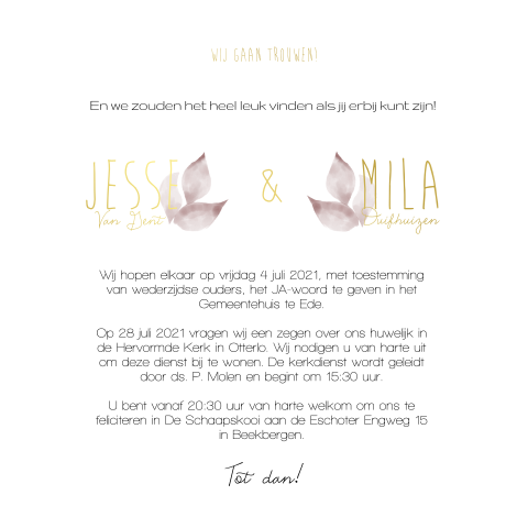 Kaart binnenkant