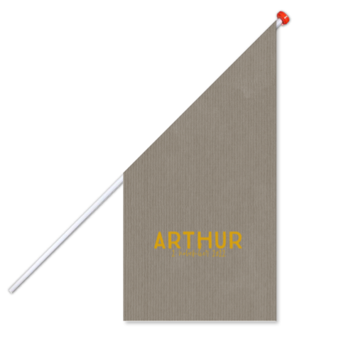Geboortevlag taupe