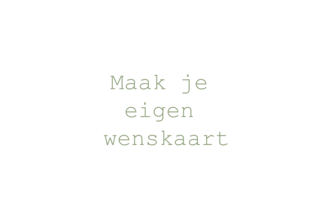 Zelf maken - liggend dubbel