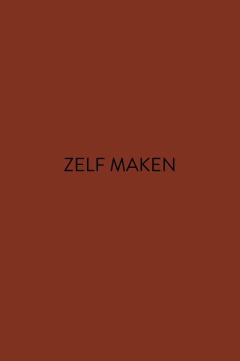 Template roodbruin enkele staande kaart