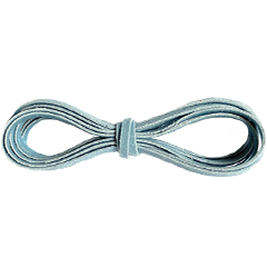 dummy touw suede blauw