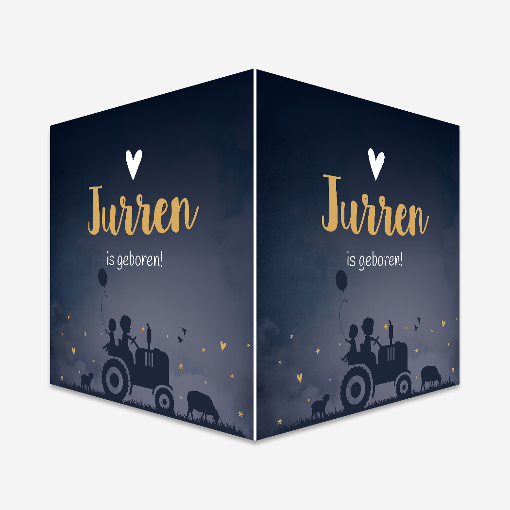 Raambord Jongen Boerderij Trekker Tractor