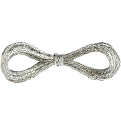 dummy touw zilver touw