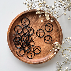 dummy paperclips zwart
