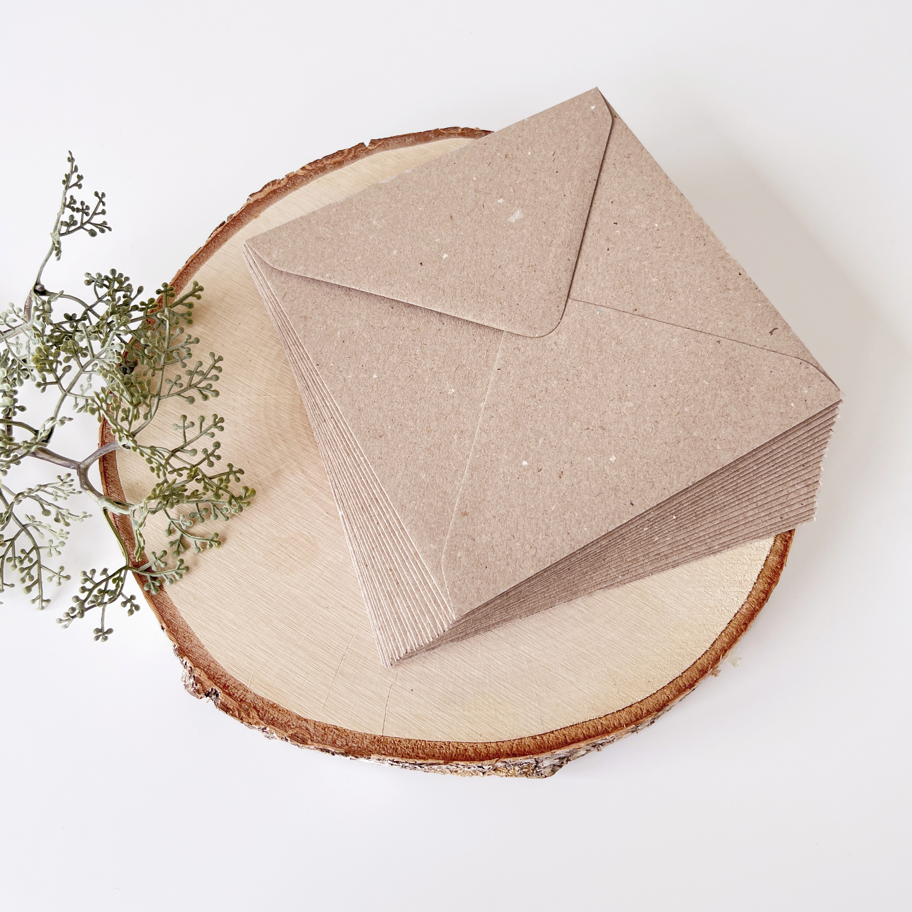 Envelop kraft 15,5x15,5cm