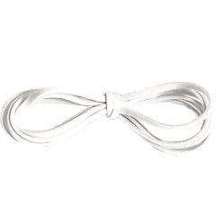 dummy touw suède wit