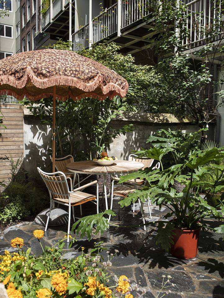 4 ideeën voor een kleine stadstuin