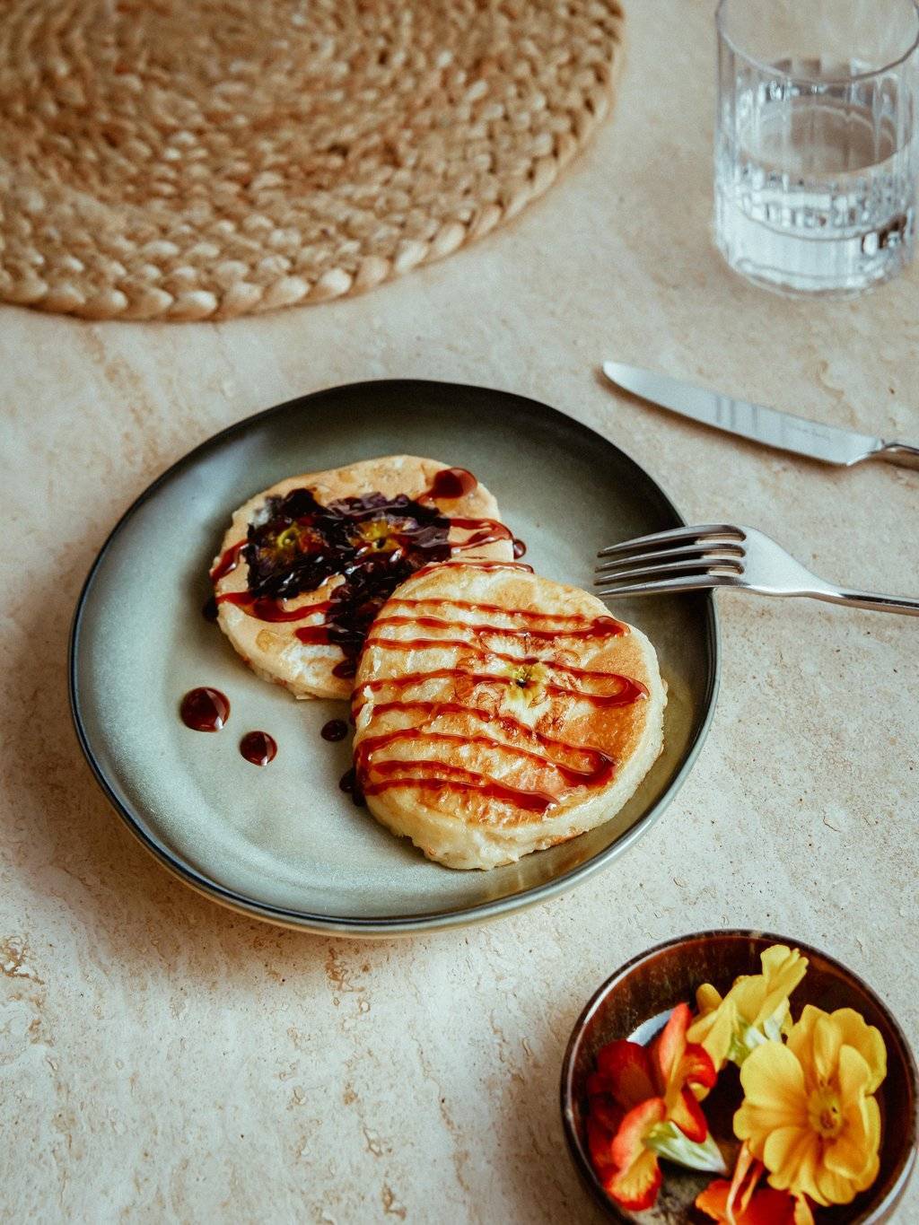 pannenkoeken met primula