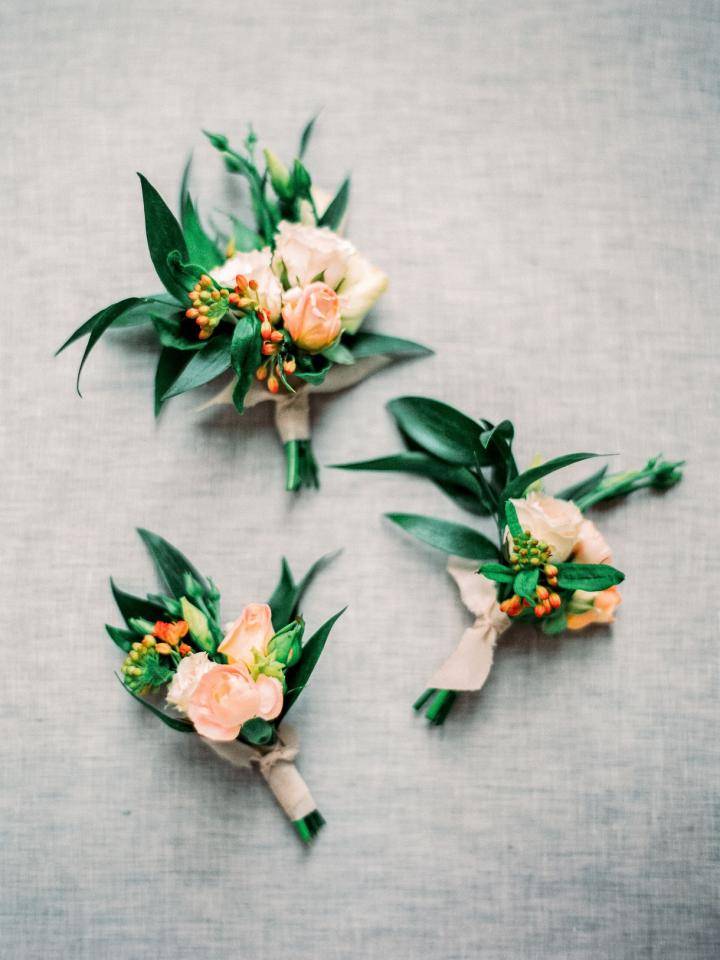 Bloemen corsage