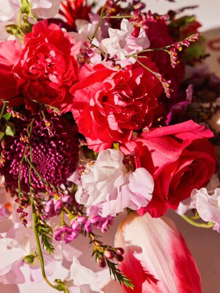 Valentijnsdag boeket