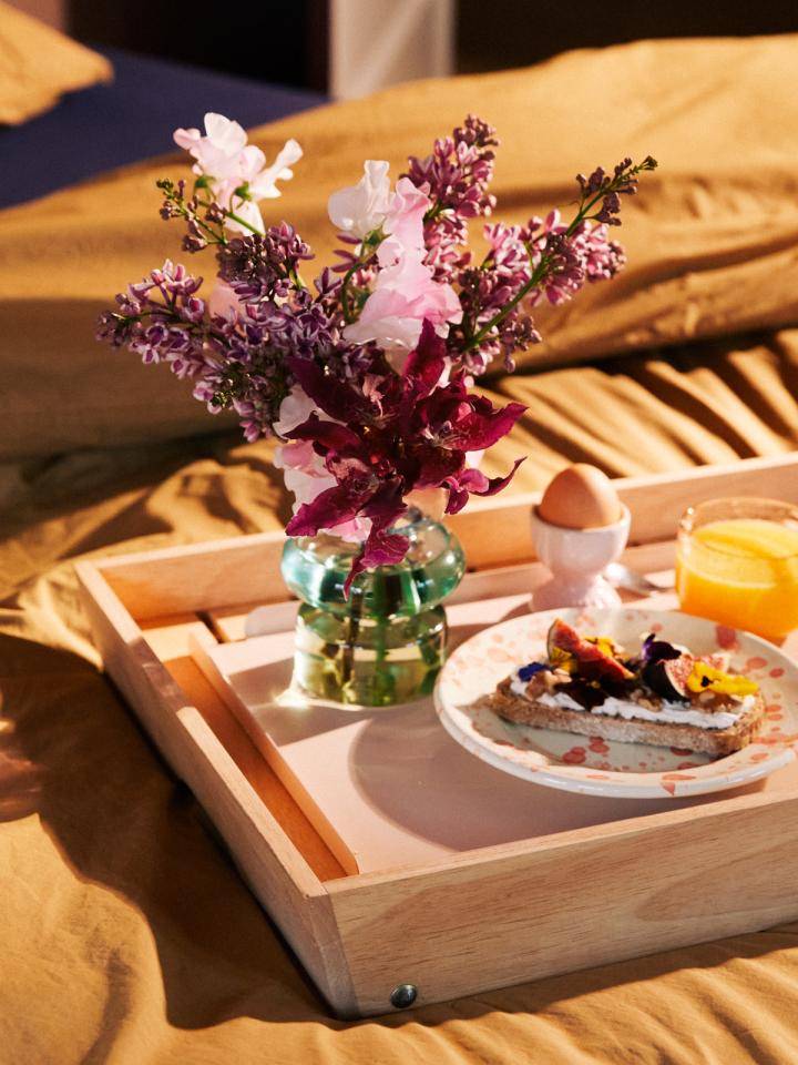 Valentijnsdag ontbijt