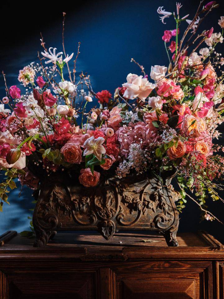 Bloemenode aan de liefde