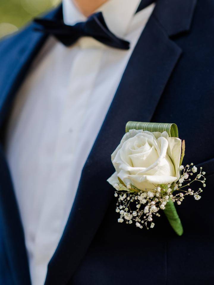 Bloemen corsage